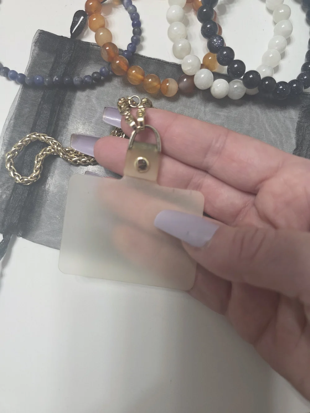 Set Of Phone Chain Holders